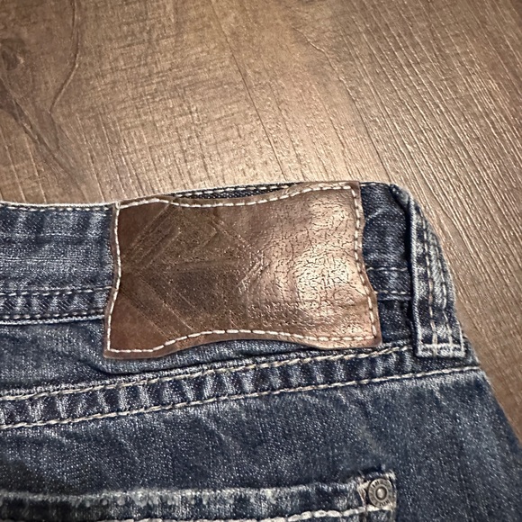 Rock and Roll Denim double barrel boot cut jeans. 40x30 - Picture 3 of 8